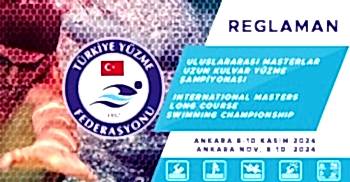 ULUSLARARASI MASTERLAR UZUN KULVAR YÜZME ŞAMPİYONASI INTERNATIONAL MASTERS LONG COURSE SWIMMING CHAMPIONSHIP 8-10 KASIM 2024