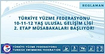 TÜRKİYE YÜZME FEDERASYONU 10-11-12 YAŞ ULUSAL GELİŞİM LİGİ 2. ETAP MÜSABAKALARI BAŞLIYOR!