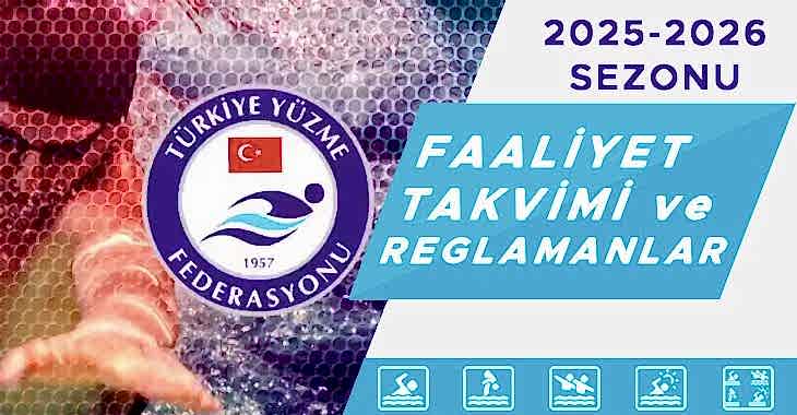 2025-2026 SEZONU YÜZME FAALİYET TAKVİMİ YAYINDA!